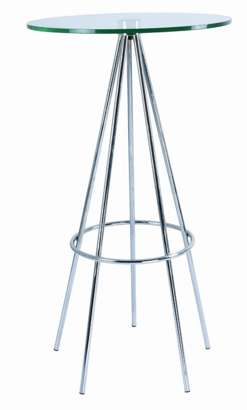 12 Mesa Bar Tope Cristal BT-51 23''